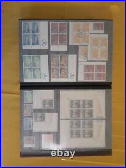 Vintage LOT STAMPS & BLOCKS Large Album LIECHTENSTEIN Philatelic Collection C7