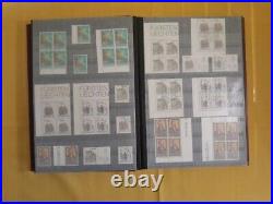 Vintage LOT STAMPS & BLOCKS Large Album LIECHTENSTEIN Philatelic Collection C7