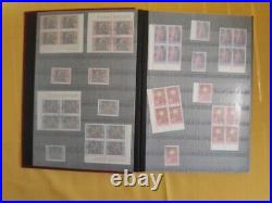 Vintage LOT STAMPS & BLOCKS Large Album LIECHTENSTEIN Philatelic Collection C7