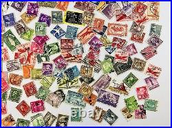 Vintage Large Lot Of United States Postage Stamps. Used. Great Condition