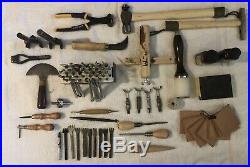 Vintage Lot Craftool, CS Osborne, Barry King Stamps/knives/punches/misc. Tools