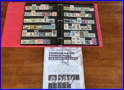 Vintage Lot Of 643 United States Stamp Collection New And Used Stamps