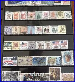 Vintage Lot Of 643 United States Stamp Collection New And Used Stamps