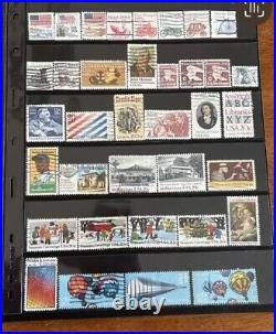 Vintage Lot Of 643 United States Stamp Collection New And Used Stamps