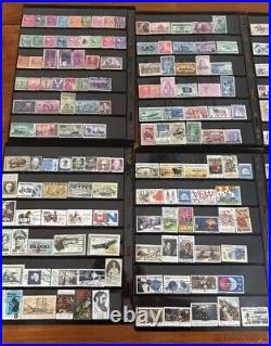 Vintage Lot Of 643 United States Stamp Collection New And Used Stamps