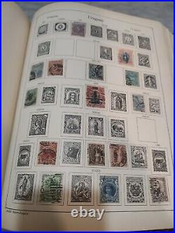 Vintage Plus Worldwide Stamp Collection From 1800s Fwd In a Briefmarken Album