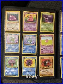Vintage Pokemon Binder Collection. Mixed Sets. Mostly WOTC Era Cards Lot