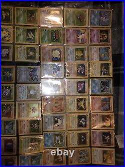 Vintage, Wotc Pokémon Lot 61 Holos 800+cards Binder Read Description. DM Offer