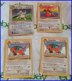 Vintage90s FOSSIL GB Dragonite WOTC Promo WB Stamped Movie Release RARE CARD Lot