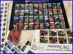 Vtg US Postage Stamp $199.15 Face Value Lot New Un-used. 37.39.34.42 ++