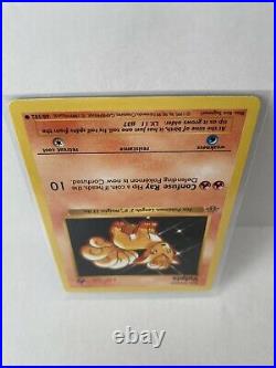Vulpix 1st Edition Shadowless Base Set 68/102 Pokemon Card Grey Stamp Gem Mint