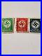WW2-German-RARE-Nazi-Swastika-Stamps-Multi-Colors-Lot-01-wn