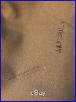 WWII Marine MINT M1941 Riveted Knapsack Named Guadalcanal Peleliu Vet DQP Stamp