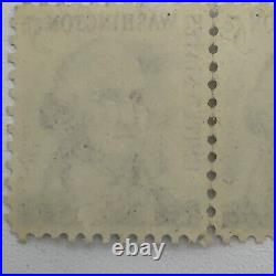 Washington Unused 5 cent (5c) Stamp 3 Connected Never Used LOT Of 2 STAMPS