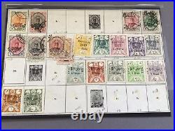 Western Asia overprint mounted mint & used stamps Ref 64998