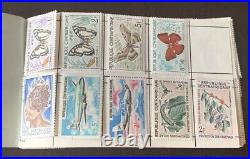 World Mint Used Stamp Lot In Approval Booklet 14 Worldwide Countries Represented