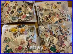 World Stamps 10 Packs of 2000 vintage to modern mix sorting lots lot2