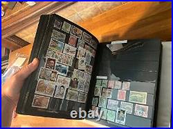 World and commonwealth stamps mint & used 3.8kg in cards z