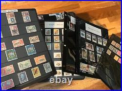 World and commonwealth stamps mint & used 3.8kg in cards z