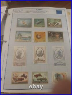 Worldwide? Antique Stamp Collection in Huge Kenmore Album 1800s Forward. HCV