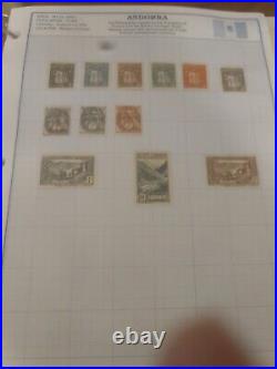 Worldwide? Antique Stamp Collection in Huge Kenmore Album 1800s Forward. HCV