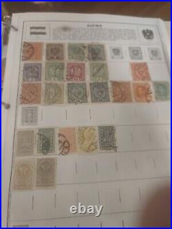 Worldwide? Antique Stamp Collection in Huge Kenmore Album 1800s Forward. HCV