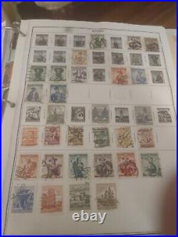 Worldwide? Antique Stamp Collection in Huge Kenmore Album 1800s Forward. HCV