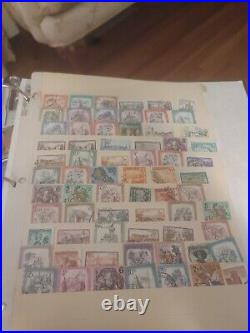 Worldwide? Antique Stamp Collection in Huge Kenmore Album 1800s Forward. HCV