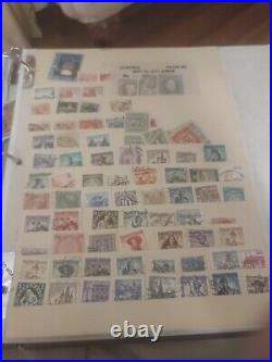 Worldwide? Antique Stamp Collection in Huge Kenmore Album 1800s Forward. HCV