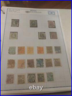 Worldwide? Antique Stamp Collection in Huge Kenmore Album 1800s Forward. HCV