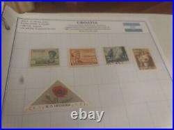 Worldwide? Antique Stamp Collection in Huge Kenmore Album 1800s Forward. HCV