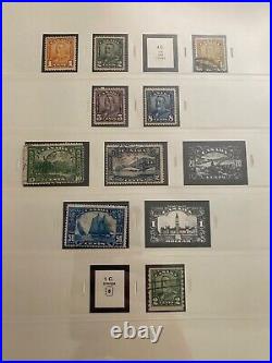 Worldwide Canada Safe Hingeless Albums 2 Volume Set Most Stamps not Shown