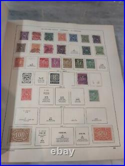 Worldwide Stamp Collection In 1939 Briefmarken Vintage Album 1800s Forward! HUGE