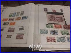 Worldwide Stamp Collection In 1943 Scott International Album. Lots Of Treasures