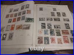 Worldwide Stamp Collection In 1943 Scott International Album. Lots Of Treasures