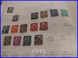 Worldwide Stamp Collection In 1943 Scott International Album. Lots Of Treasures