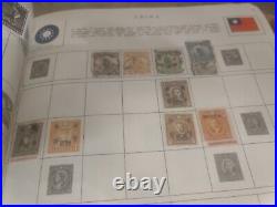 Worldwide Stamp Collection In 1952 Minkus Album. Great Boutique Value Offer