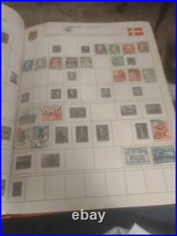 Worldwide Stamp Collection In 1952 Minkus Album. Great Boutique Value Offer