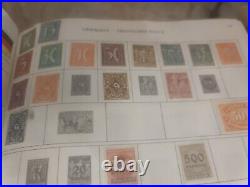 Worldwide Stamp Collection In 1952 Minkus Album. Great Boutique Value Offer