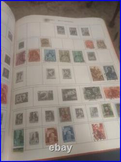 Worldwide Stamp Collection In 1952 Minkus Album. Great Boutique Value Offer