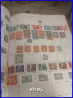 Worldwide Stamp Collection In 1952 Minkus Album. Great Boutique Value Offer