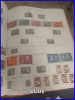 Worldwide Stamp Collection In 1952 Minkus Album. Great Boutique Value Offer