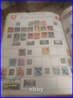 Worldwide Stamp Collection In 1952 Minkus Album. Great Boutique Value Offer