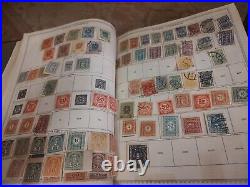 Worldwide Stamp Collection In 1958 Perfect Minkus Album. 1800s Forward. View