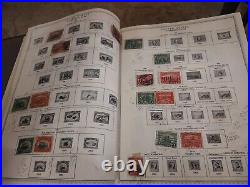 Worldwide Stamp Collection In 1958 Perfect Minkus Album. 1800s Forward. View