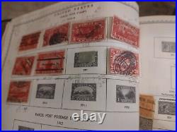 Worldwide Stamp Collection In 1958 Perfect Minkus Album. 1800s Forward. View