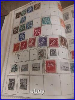 Worldwide Stamp Collection In 1958 Perfect Minkus Album. 1800s Forward. View