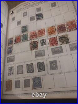 Worldwide Stamp Collection In 1958 Perfect Minkus Album. 1800s Forward. View