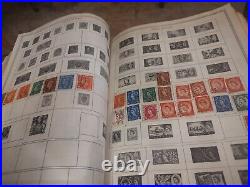 Worldwide Stamp Collection In 1958 Perfect Minkus Album. 1800s Forward. View