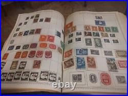 Worldwide Stamp Collection In 1958 Perfect Minkus Album. 1800s Forward. View